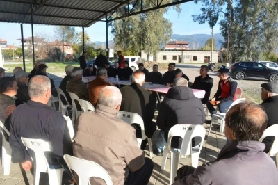 K&ouml;yceğiz Kaymakamı Kumcu, Zaferler Mahallesi&rsquo;nde halkı dinledi
