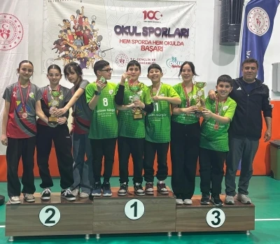 K&ouml;yceğiz Toparlar Ortaokulu Floor Curling&rsquo;te İl birincisi oldu
