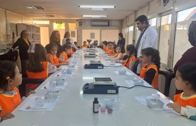 K&ouml;yceğizli minikler mum yapımını &ouml;ğrendi
