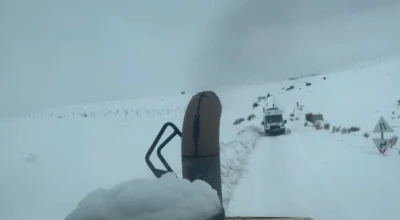 K&ouml;yde mahsur kalan hasta i&ccedil;in ekipler seferber oldu
