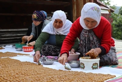 K&ouml;yde  &uuml;retilen keş adeta bir  enerji deposu
