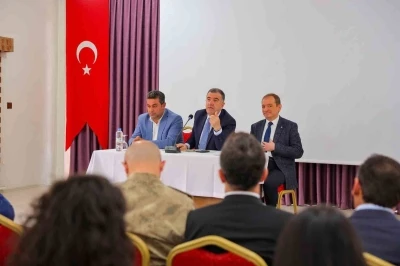 K&Ouml;YDES yatırımları ve k&ouml;ylerin ihtiya&ccedil;ları toplantıda ele alındı
