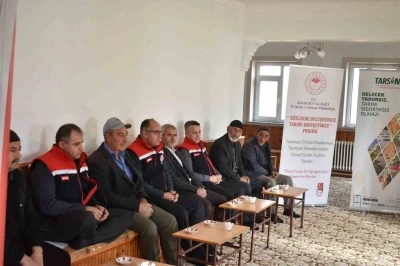 ‘Köylerde Buluşuyoruz, Tarımı Konuşuyoruz’ projesi kapsamında üreticilerle buluşmalar devam ediyor
