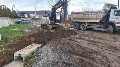 K&ouml;ylerde kutu menfez &ccedil;alışmaları devam ediyor
