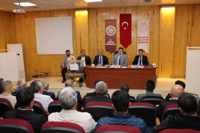 K&ouml;ylere Hizmet G&ouml;t&uuml;rme Birliği Toplantısı Yapıldı