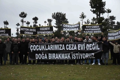 K&ouml;yl&uuml;lerden meraya yapılması planlanan cezaevine tepki
