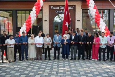Kozan&rsquo;da emeklilere &ouml;zel sosyal tesis hizmete a&ccedil;ıldı
