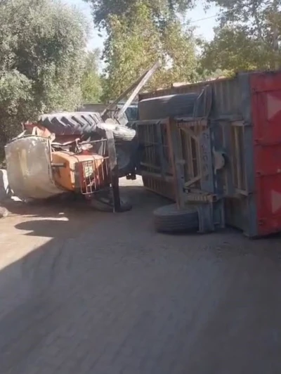 Kozan’daki traktör kazasında 1 kişi yaralandı
