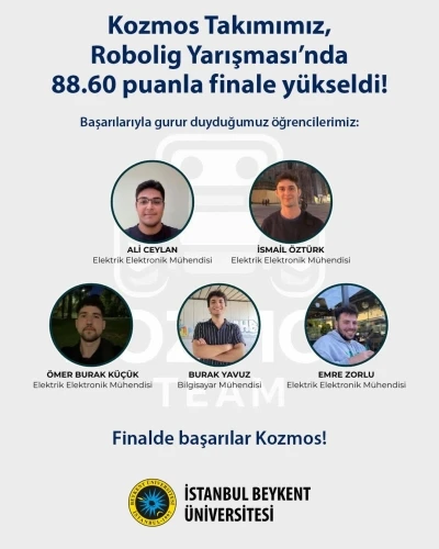 Kozmos Takımı TEKNOFEST 2025 Robolig’de finalist oldu
