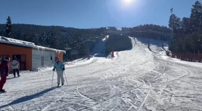 Kristal karlar diyarı Sarıkamış&rsquo;ta kayak heyecanı başladı
