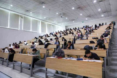 KTO Karatay&rsquo;da &ouml;d&uuml;ll&uuml; deneme sınavı ile YKS provası yapıldı
