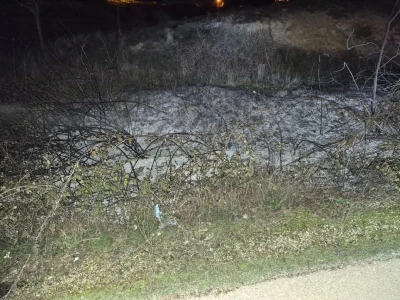 K&uuml;&ccedil;&uuml;k &ccedil;aplı ot yangını erken m&uuml;dahaleyle s&ouml;nd&uuml;r&uuml;ld&uuml;
