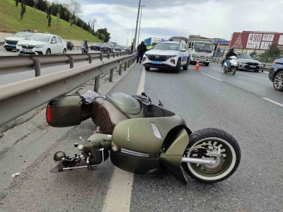 Küçükçekmece’de motosiklet kazası: 1ölü
