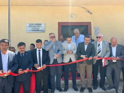 K&uuml;&ccedil;&uuml;kdurduran K&ouml;y&uuml;&rsquo;nde dayanışmanın eseri Taziye Evi hizmete a&ccedil;ıldı

