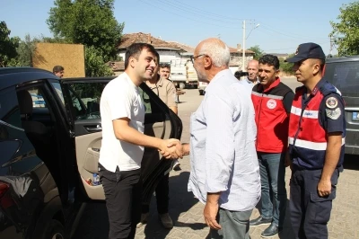 Kula’da kavun hasadı gerçekleşti
