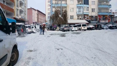 Kulp&rsquo;ta kar manzaraları
