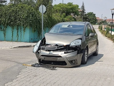 Kulu’da iki otomobil çarpıştı: 1 yaralı
