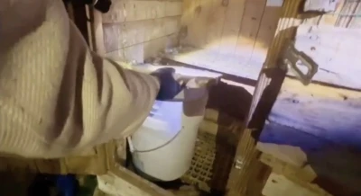 K&uuml;mesin i&ccedil;ine saklanan uyuşturucuyu jandarma buldu
