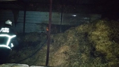 Kumlu&rsquo;da samalık yangını
