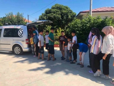 Kur&rsquo;an kursunda &ouml;rnek dayanışma
