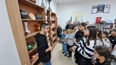 Kursiyer öğrencilerden engelli bireylere ziyaret