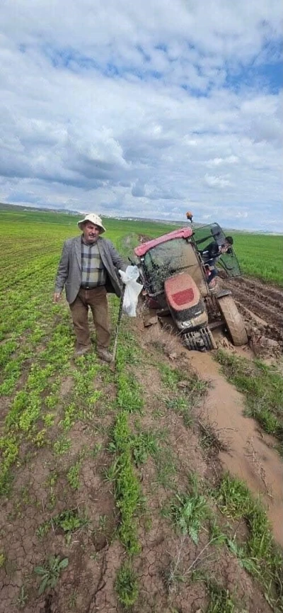 Kurtalan&rsquo;da yağışlar tarım faaliyetlerini olumsuz etkiledi
