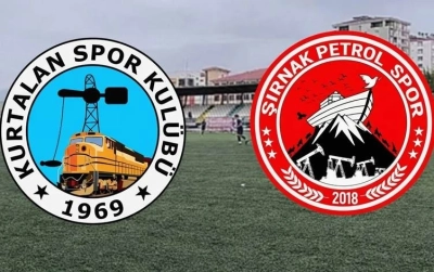 Kurtalanspor ve Şırnak Petrolspor K&uuml;me D&uuml;ş&uuml;r&uuml;ld&uuml;