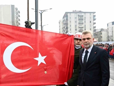 Kurtuluş destanının 106&rsquo;ıncı yılında Kahramanmaraş tek y&uuml;rek oldu
