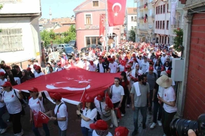 Kurtuluş Savaşı ruhunu, 95 kilometrelik İstiklal Yolu y&uuml;r&uuml;y&uuml;ş&uuml;yle yaşatacaklar
