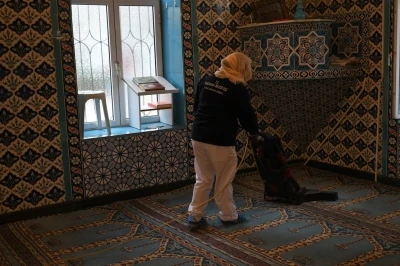 Kuşadası Belediyesi camileri Ramazan ayına hazırlıyor
