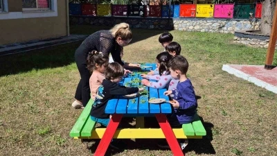 Kuşadası Belediyesi &Ccedil;ocuk Gelişim Merkezi&rsquo;nde minikler yarınlara hazırlanıyor
