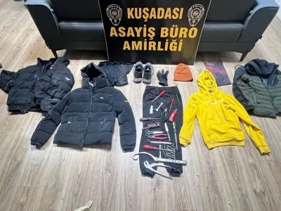 Kuşadası&rsquo;nda 6 hırsızlık su&ccedil;undan aranan şahıs yakalandı
