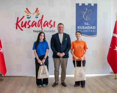 Kuşadası&rsquo;nda gen&ccedil; yetenekler başarılarıyla gururlandırdı
