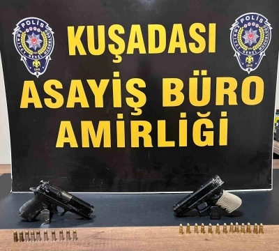 Kuşadası&rsquo;nda iki aranan şahıs yakalandı
