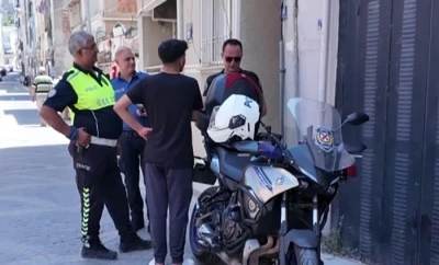 Kuşadası&rsquo;nda motosikletliye 288 bin 500 TL para cezası uygulandı
