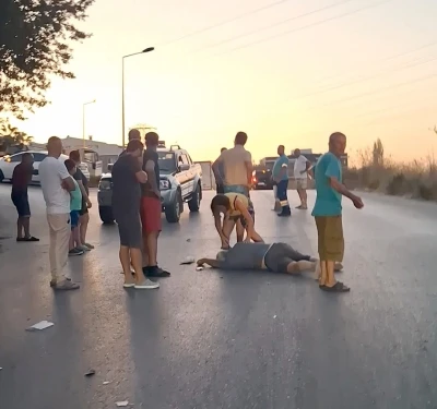 Kuşadası’nda otomobil ile motosiklet kafa kafaya çarpıştı: 1 ölü

