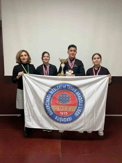 Kuşadası&rsquo;ndaki okul aş&ccedil;ılık yarışmasında b&ouml;lge birincisi oldu

