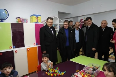 K&uuml;tahya Belediyesi G&uuml;nd&uuml;z &Ccedil;ocuk Bakımevi yeni yerinde hizmete a&ccedil;ıldı
