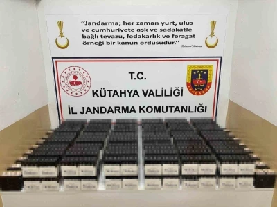 Kütahya’da 79 bin 940 adet bandrolsüz makaron ele geçirildi
