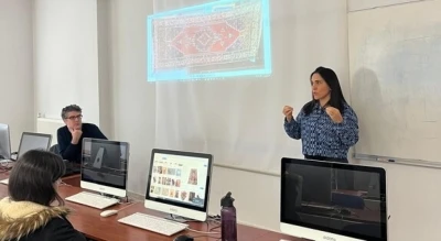 K&uuml;tahya&rsquo;da &rsquo;&Ccedil;ini motifleri tasarımı&rsquo; etkinliği
