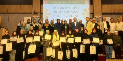 K&uuml;tahya&rsquo;da &rsquo;&Ccedil;ocuk İlmihali Bilgi Yarışması&rsquo; tamamlandı
