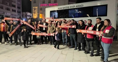 K&uuml;tahya&rsquo;da Galatasaraylılardan kan bağışı seferberliği
