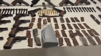 K&uuml;tahya&rsquo;da ka&ccedil;ak silah ve uyuşturucu operasyonu, 5 ş&uuml;pheli yakalandı
