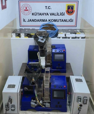 Kütahya’da kaçak tütün operasyonu
