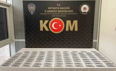 Kütahya’da KOM ekipleri sahte para operasyonunda kalpazanı yakaladı
