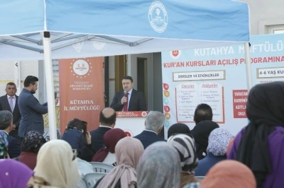 Kütahya’da Nezihe Uygun 4-6 Yaş Kur’an Kursu açıldı
