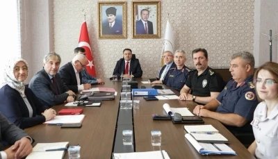 K&uuml;tahya&rsquo;da okul g&uuml;venliği i&ccedil;in kurumlar arası iş birliği g&uuml;&ccedil;leniyor

