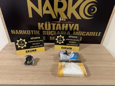 K&uuml;tahya&rsquo;da uyuşturucu operasyonları; 67 ş&uuml;pheli yakalandı, 10 tutuklama
