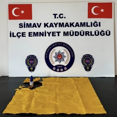 K&uuml;tahya&rsquo;da uyuşturucu operasyonu: 2 ş&uuml;pheli g&ouml;zaltına alındı
