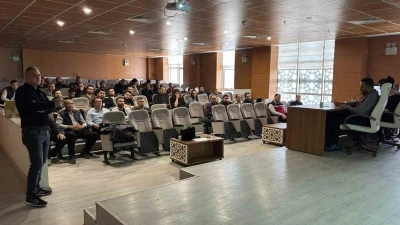 K&uuml;tahya&rsquo;da veteriner hekimlere hizmet i&ccedil;i eğitim d&uuml;zenlendi
